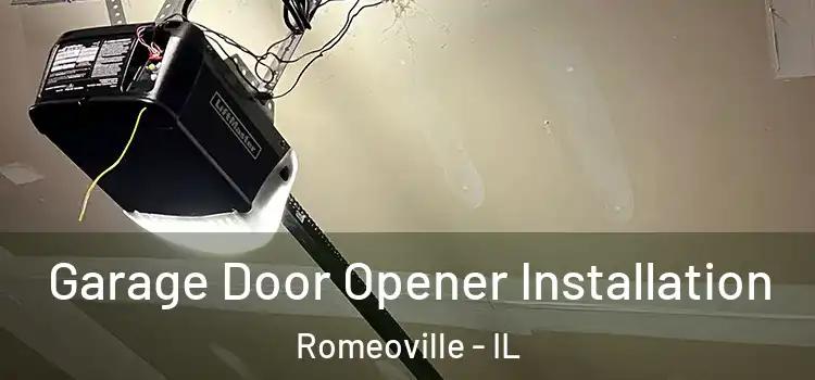  Garage Door Opener Installation Romeoville - IL