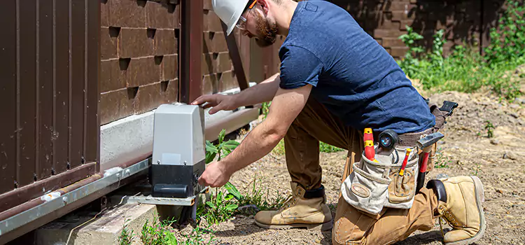 Electric Driveway Gate Installation Romeoville