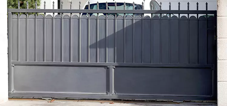 Metal Driveway Gate Installation Romeoville