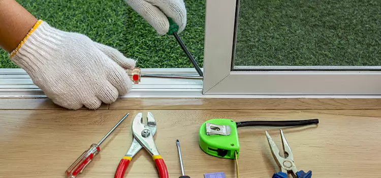 Sliding Door Track Replacement in Romeoville, IL