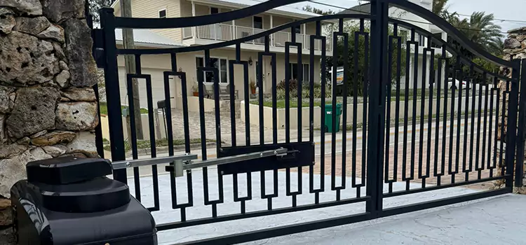 Swing Gate Opener with Keypad Romeoville