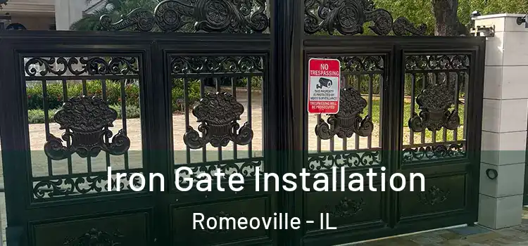 Iron Gate Installation Romeoville - IL